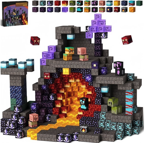 Lava World building set